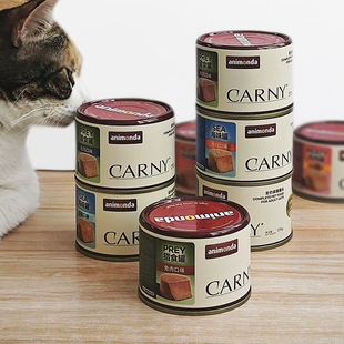 爱诺德carny卡尼全价主食猫罐鸡肉牛肉成猫主食罐175g 贝多芬宠物