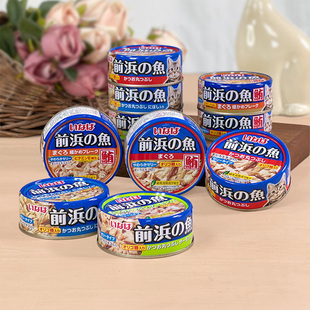 贝多芬宠物 泰国进口伊纳宝猫罐前浜猫咪零食罐汤罐115g拼箱组合