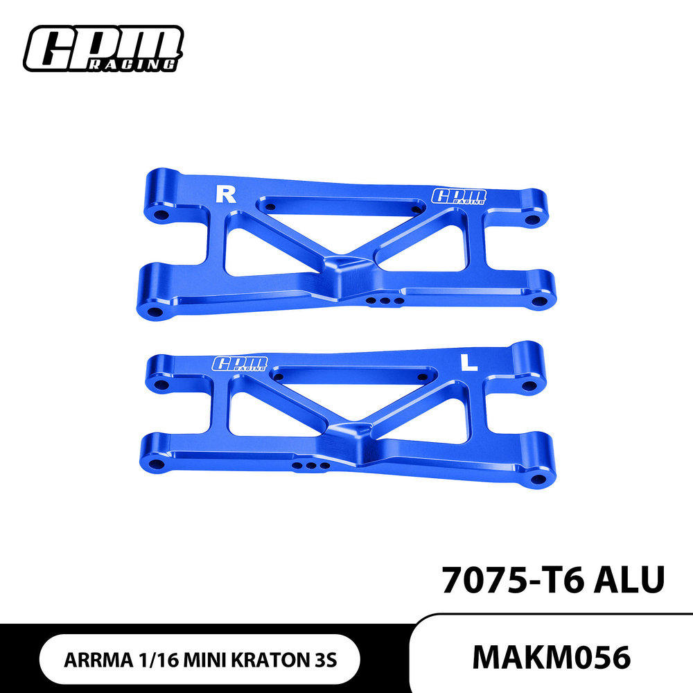 GPM ARRMA 1/16 迷你卡屯3S 铝合金7075-T6后下摆臂