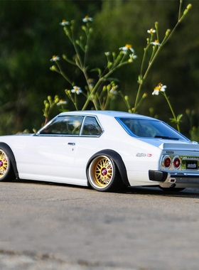 1/10 1977 Skyline Hardtop组装专业漂移竞速比赛RC遥控车壳