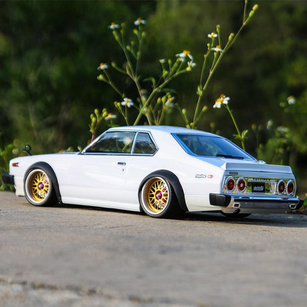1/10 1977 Skyline Hardtop组装专业漂移竞速比赛RC遥控车壳
