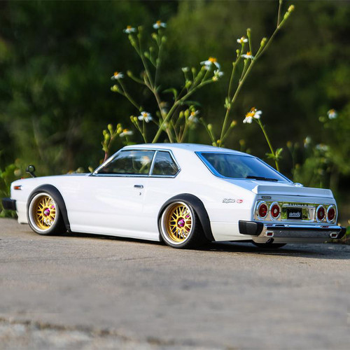 1/10 1977 Skyline Hardtop组装专业漂移竞速比赛RC遥控车壳