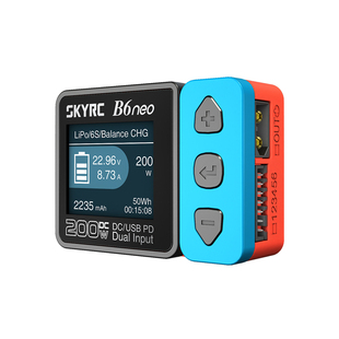 B6neo 电源 牛B6 PD80W智能平衡充电器 电量检测 DC200W Skyrc