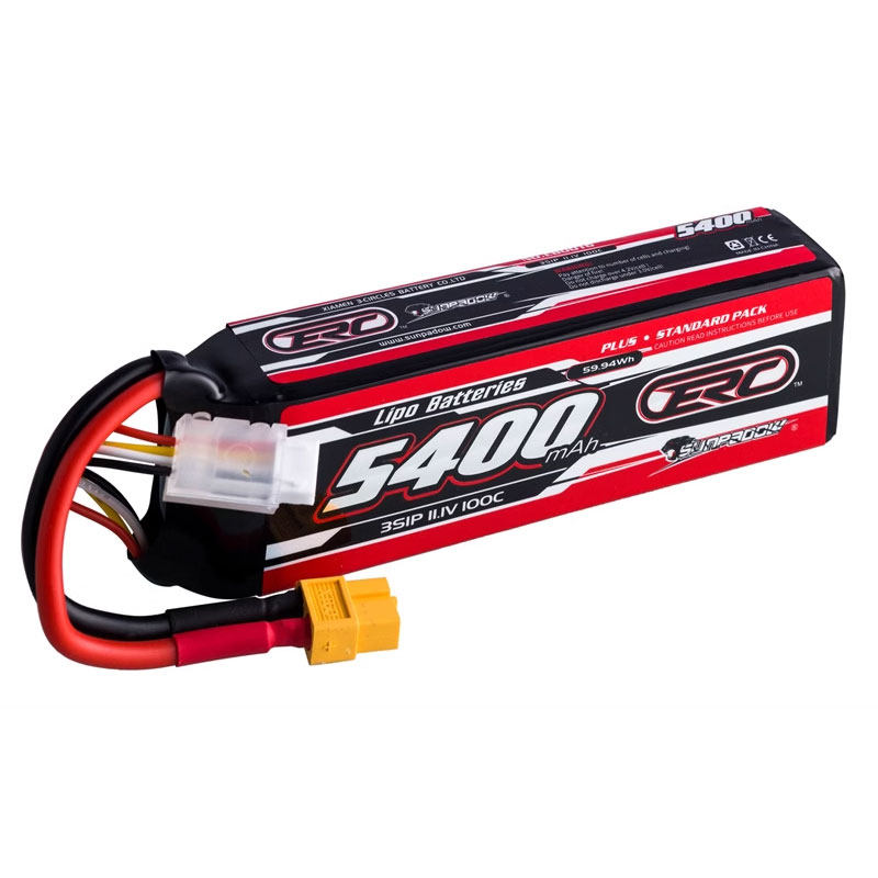 三圈 犀牛 薄款 ERC PLUS 5400 11.1V 3S 100C 软包 锂电池 包邮