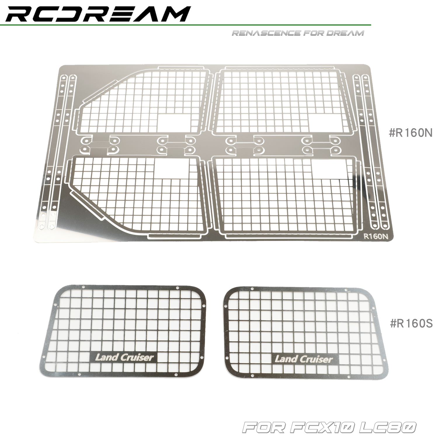 FMS攀爬车LC80仿真改装件配件