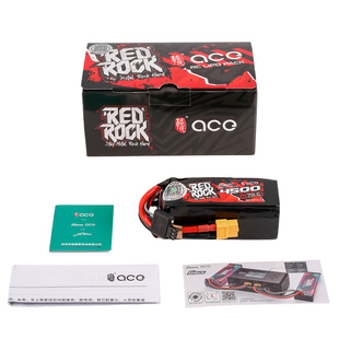 格氏ACE REDROCK 4500mah 2S 7.4V 70C 车用电池 美嘉欣1/14