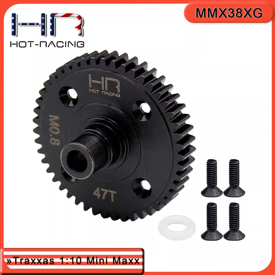HR Mini Maxx迷你小X XRT大脚车强化钢中差速齿轮 47T 模数0.8