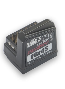 富斯flysky内置单天线双向接收机FGR4S可PPM/IBUS输出适用NB4
