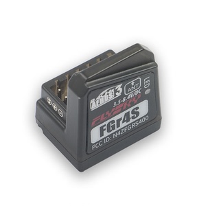 富斯flysky内置单天线双向接收机FGR4S可PPM/IBUS输出适用NB4