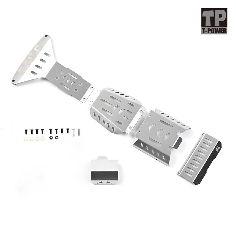 1/8猛禽F150攀爬车护板金属护甲