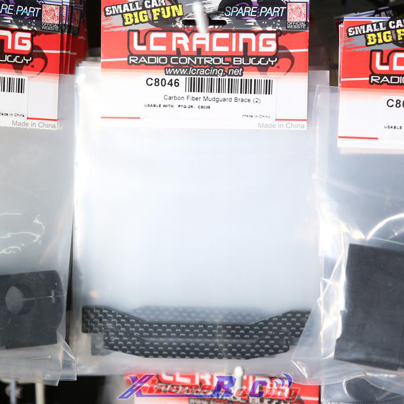 LC RACING PTG-2R 碳纤维挡泥板支撑： C8046图片