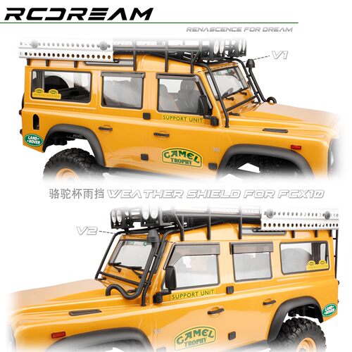 RCDreamFCX10卫士车窗晴雨挡大