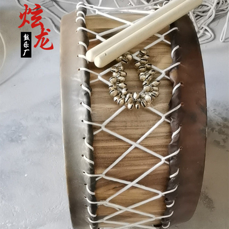 定制蒙古鼓 图瓦鼓 突厥鼓  演奏特制鼓牛皮鼓  蒙古敲击鼓  大鼓