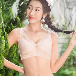 奥维丝丽A杯2361软钢圈调整型文胸B杯2362大胸显小C杯女内衣2363