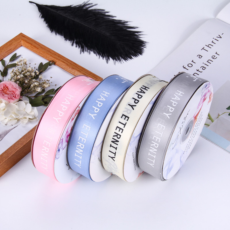 鲜花花束扎花带包装彩带礼物蛋糕装饰英文丝带彩带缎带绸带装饰带|ruв категории доставка цветов/цветок моделирования/растения садоводства, Diy моделирования цветы материалов, художественная упаковка, художественная ленточка - от Buy2taobao.com для оказания профессиональной услуги покупки агента Taobao