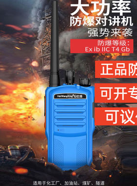 海王星防爆对讲机PD6000化工厂对讲手持机煤矿加油站防爆PD7000ex