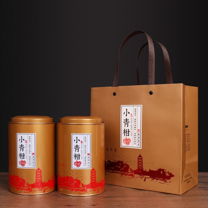 华仁茗茶 新会小青柑自饮柑普茶500g 普洱茶小青桔