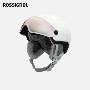 金鸡ROSSIGNOL滑雪头盔男女同款防护头盔雪镜一体透气雪盔通风新