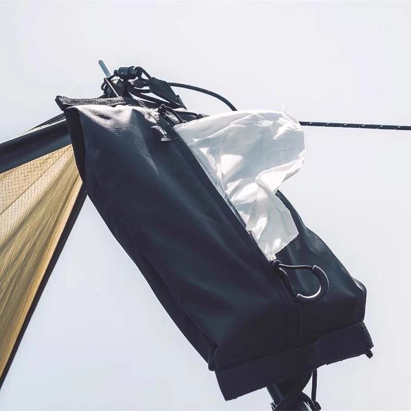 TOKYO CRAFTS磁吸纸巾盒户外露营用便捷式多功能吊环悬挂式易抽取