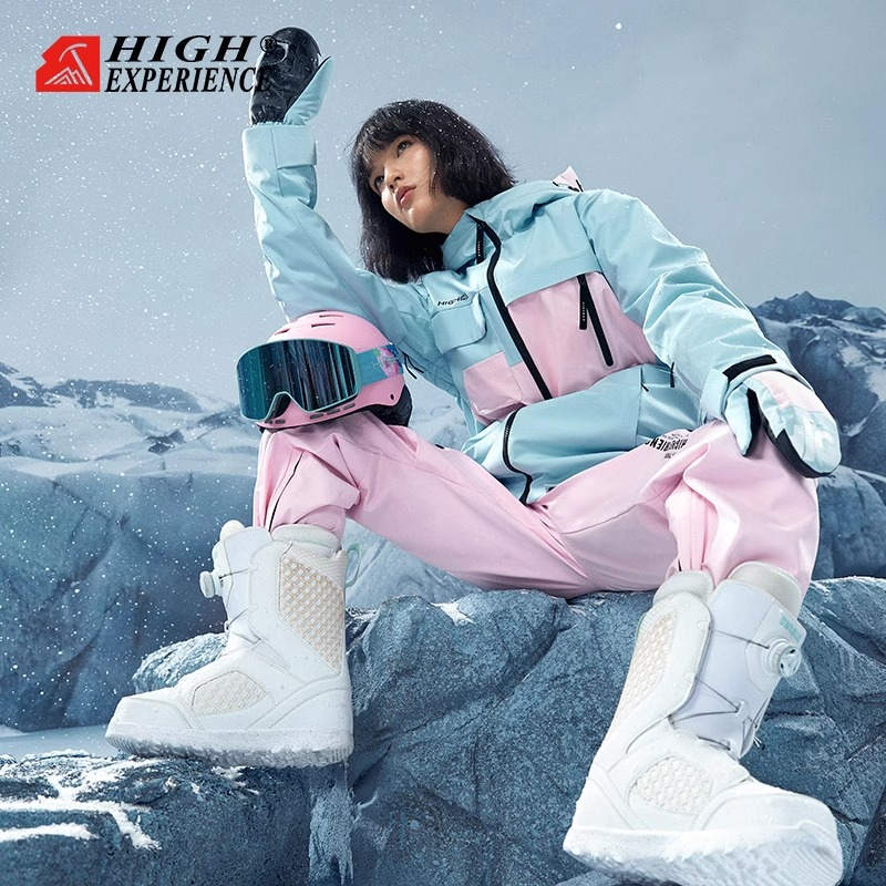 至高新款滑雪服套装女防水防风保暖单双板专业男加棉户外装备韩版