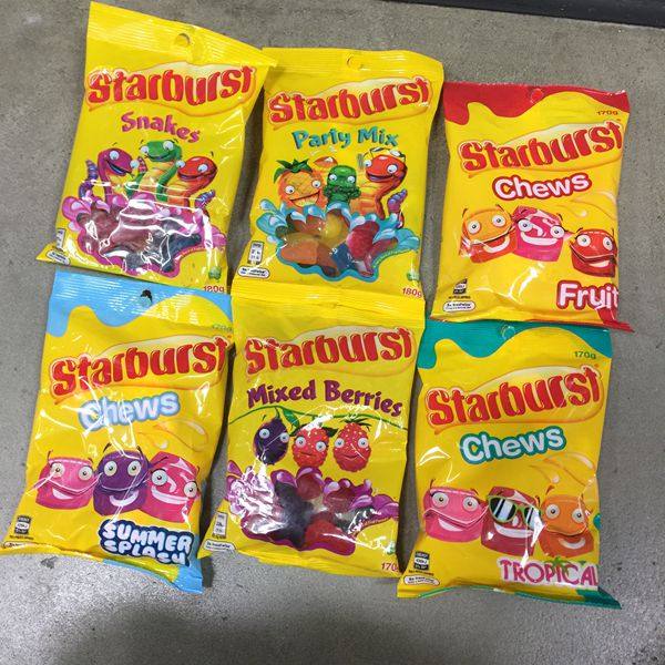 新西兰直邮100元包邮starburst软糖果儿童果汁糖零食浆果蛇形糖|msdalam kategori makanan ringan/Nuts/Specialty, Gula-gula dan makanan ringan/Jelly/Pudding, gula-gula - dari Buy2taobao.com untuk memberikan perkhidmatan ejen Taobao profesional membeli