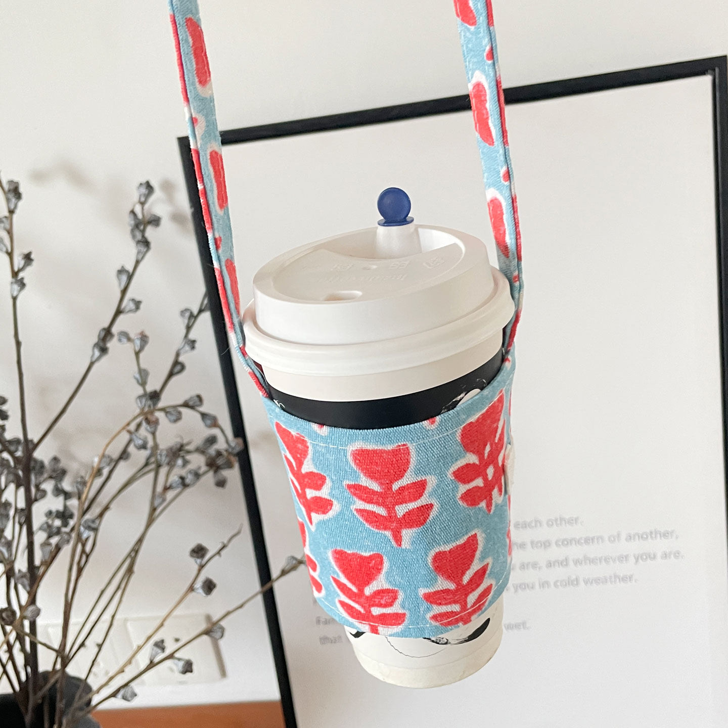 学生奶茶套ins杯套咖啡饮料手提袋 简约日式茶兜打包袋手提杯套,餐饮具,杯套,淘宝优惠券,粉丝福利购,淘宝优惠卷