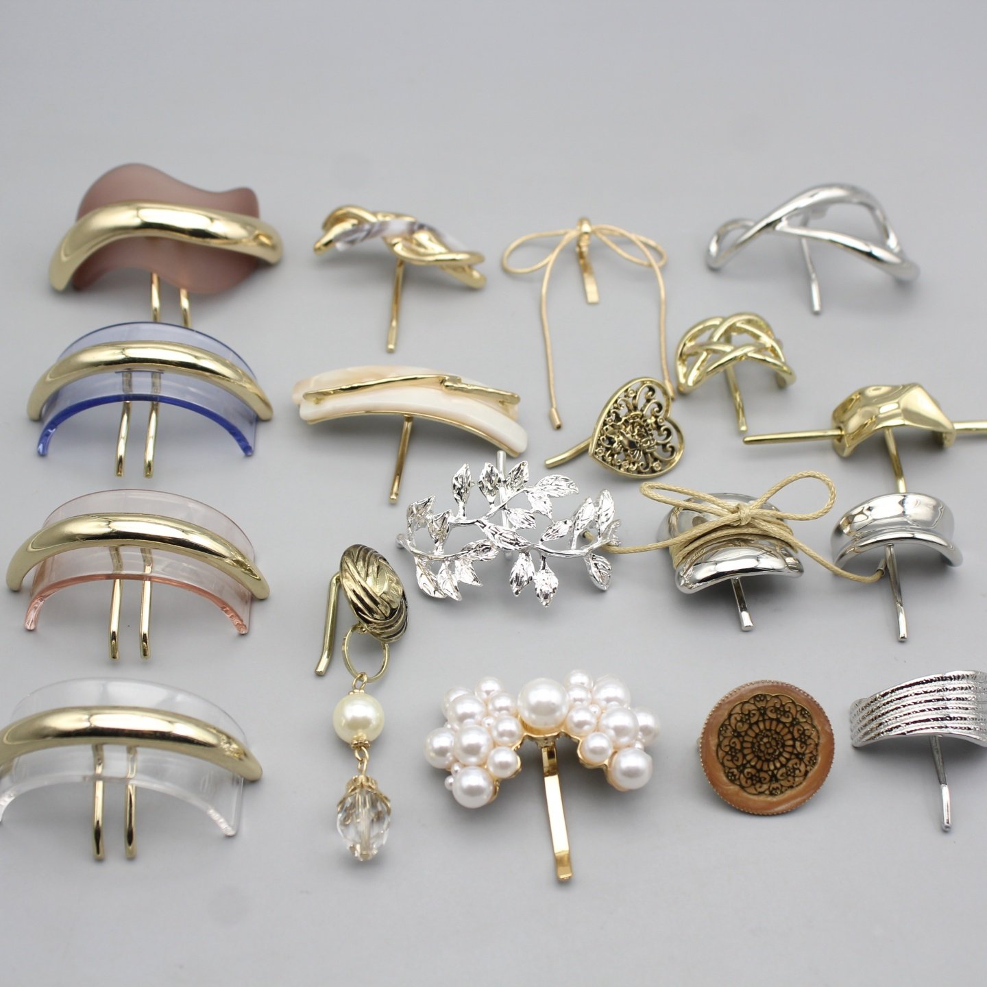 新款日系原单马尾夹珍珠发夹刘海夹复古树脂金属发夹金属风发扣女,饰品/流行首饰/时尚饰品新,发饰,淘宝优惠券,粉丝福利购,淘宝优惠卷