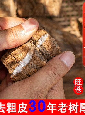 四川直发30年老树拉丝去粗皮生杜仲中药材厚杜仲皮片500g泡水喝茶