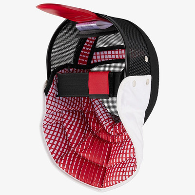 Allstar德国进口击剑面罩头盔护面重剑黑色面罩FIE1600n