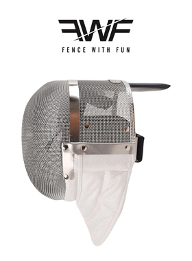 FWF德国进口FIE认证击剑面罩佩剑护面1600N击剑头盔4SM-VA比赛用