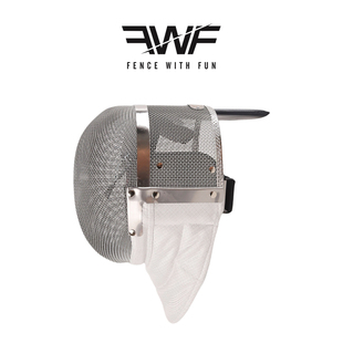 FWF德国进口FIE认证击剑面罩佩剑护面1600N击剑头盔4SM VA比赛用