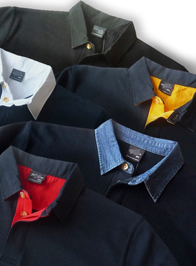 胸围136-152加肥加大码商务休闲 多色翻领3粒扣免烫长袖套衫2278