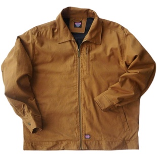 全棉休闲翻领单夹克2255 胖男春秋 胸围116 164加肥加大码