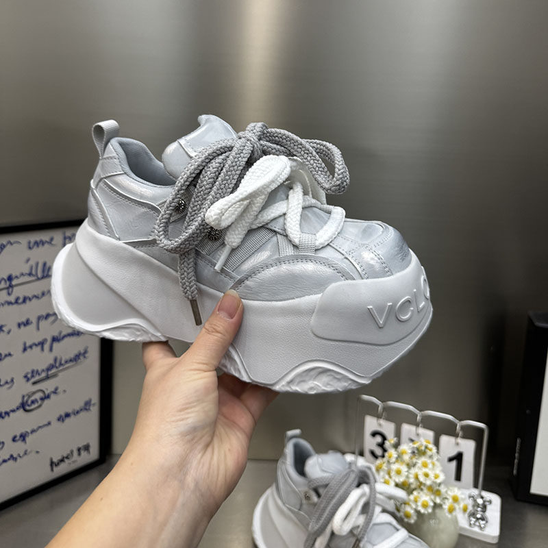 韩版厚底松糕鞋女白色交叉绑带面包鞋百搭增高休闲鞋单鞋女7916-7,女鞋,松糕（摇摇）鞋,淘宝优惠券,粉丝福利购,淘宝优惠卷