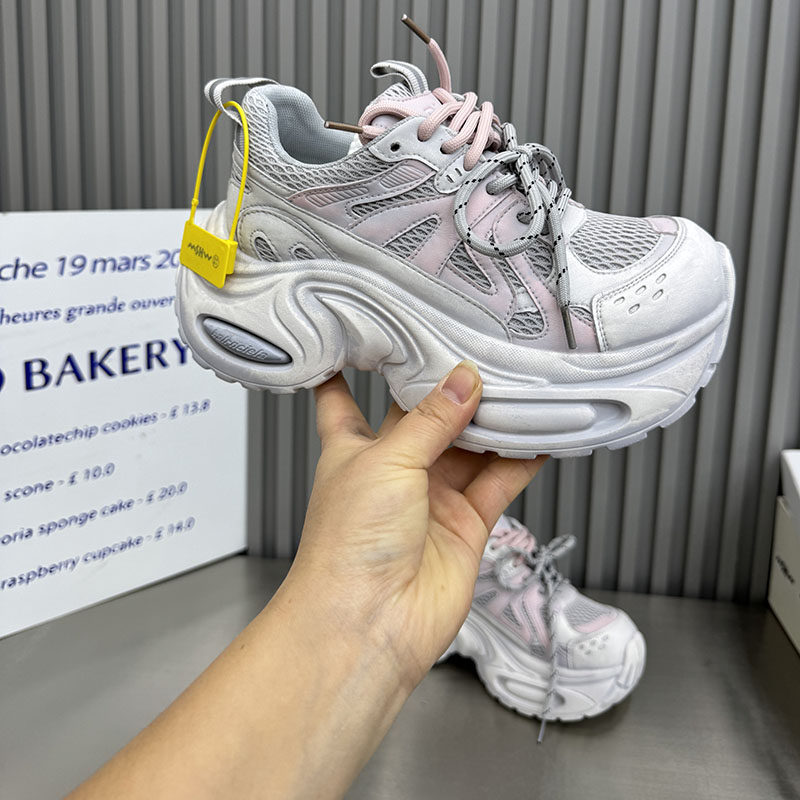 韩版厚底松糕鞋女2026春季新款老爹鞋交叉绑带增高百搭休闲鞋1377,女鞋,松糕（摇摇）鞋,淘宝优惠券,粉丝福利购,淘宝优惠卷