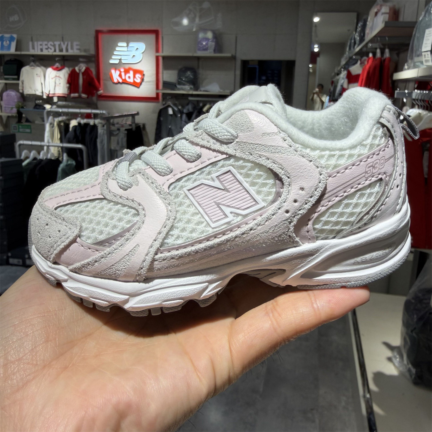 newbalance NB童鞋26新款男童女童儿童宝宝一脚蹬跑步运动鞋530KA