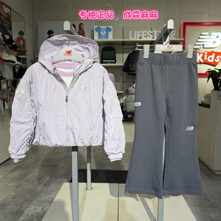 26年春新款 New Balance NB童装 防水连帽外套7AG14012 女童儿童时尚