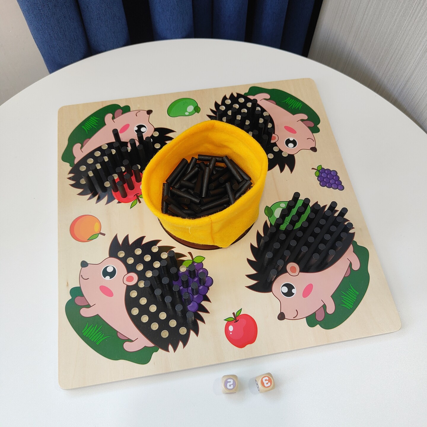 儿童感统插棍精细动作训练玩具