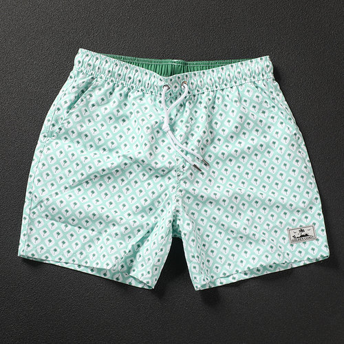 夏季薄款潮流休闲短裤男印花宽松