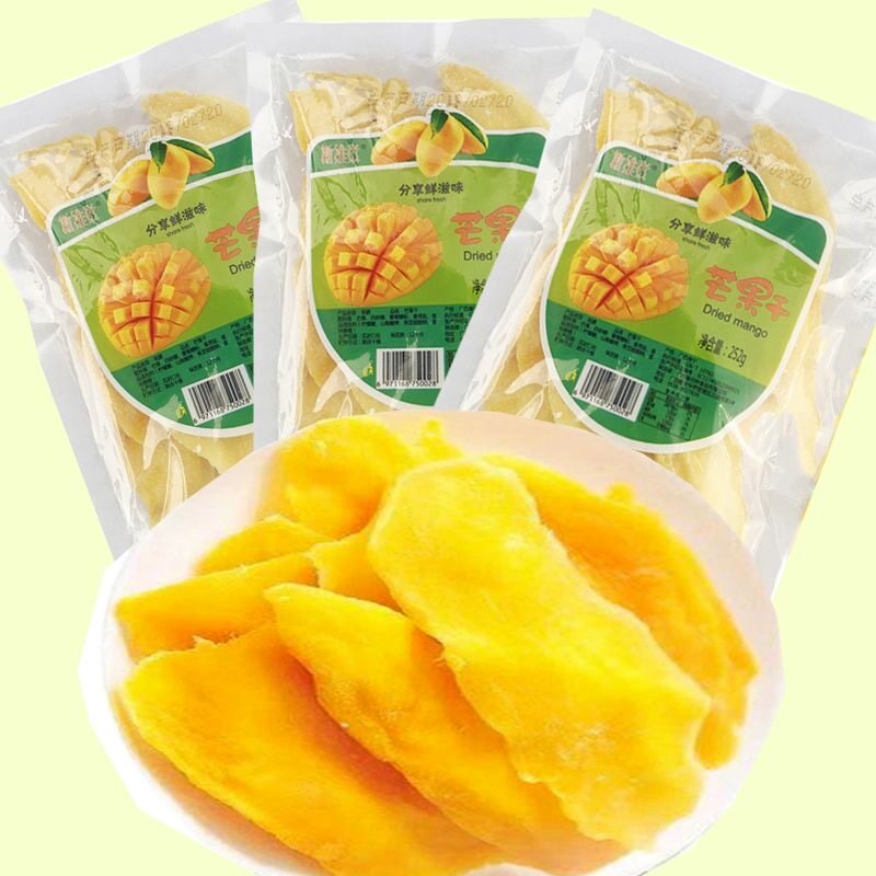 斯维滋芒果干分享鲜滋味250g/500g干果脯零食 干果蜜饯果蔬干休闲