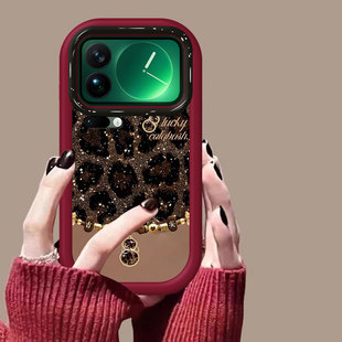 适用小米17ProMax手机壳15Ultrs新款14卡通小米13现代12X潮流豹纹葫芦11硅胶保护套小米10S全包防摔外壳