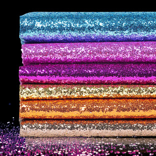 舞台装饰金葱皮PU革人造革diy仿皮面料皮料格丽特格力特粗砂 大片