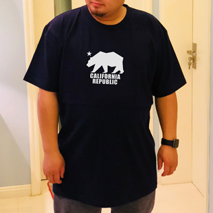 bear熊族系列北极熊春夏装宽松大码短袖T恤打底衫圆领短袖情侣装