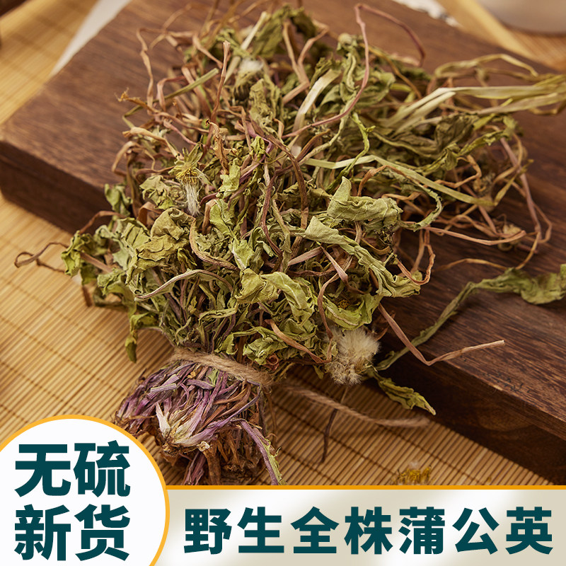 整株蒲公英中药材深山野采蒲公英茶泡水泡茶夏枯草猫爪草郁金正品