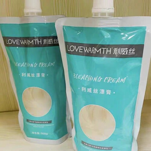 利威丝漂色膏褪色膏染发膏上色毛白剂 LPP蛋白粉漂粉染头发漂色