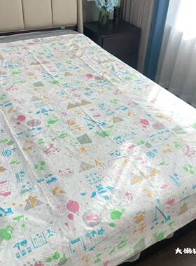 纯棉日式单人印花被套