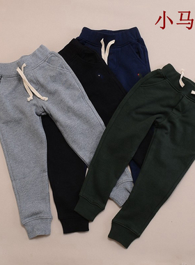 RL001男女童厚款长裤 纯棉棉圈裤子春秋中大童 尺码偏小一码