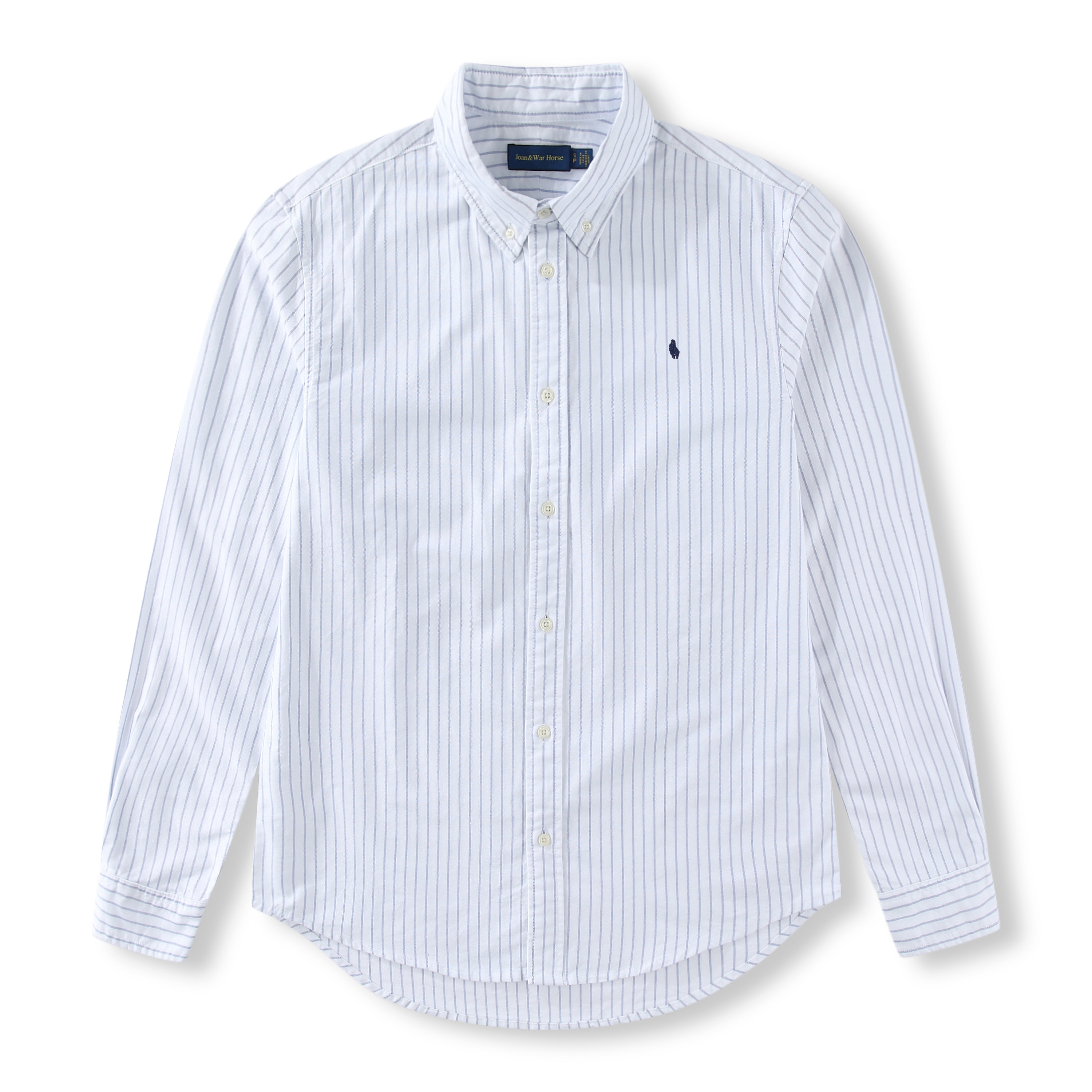 RL014男装常规款秋冬牛津款 小马标休闲衬衣