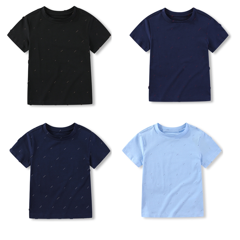 RL098男女童纯棉短袖T恤 夏季新款小马 中大童