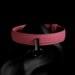 真皮项圈choker颈带小狗颈圈项链女m锁骨链情侣k9脖圈 可刻字定制